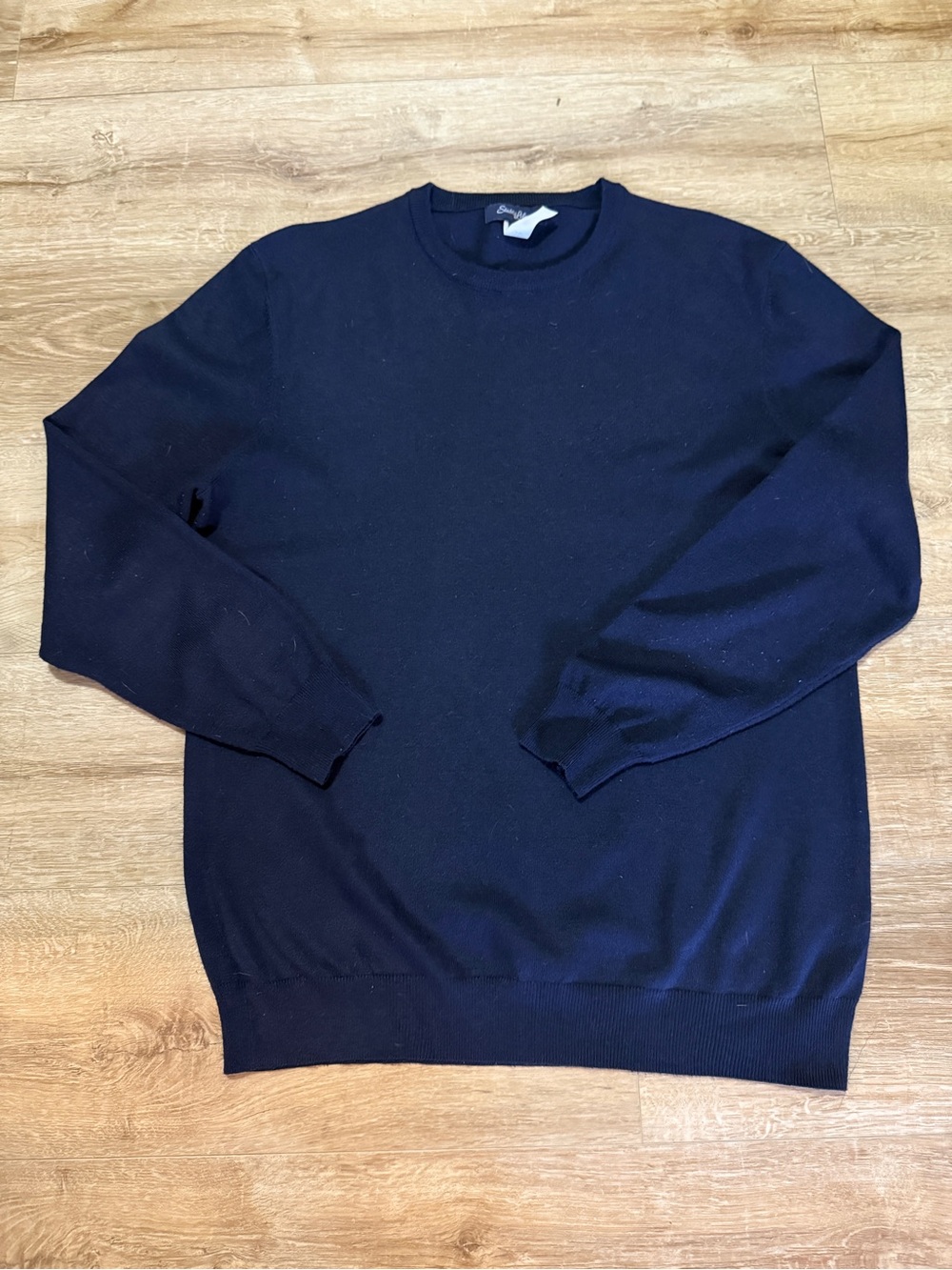 State & liberty Men's Crewneck Sweater - Navy Blue